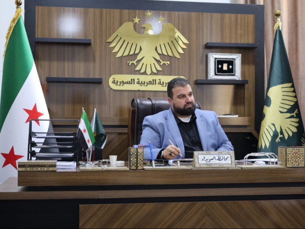 Mustafa Al-Bakour, Governor of Sweida مصطفى البكور محافظ السويداء