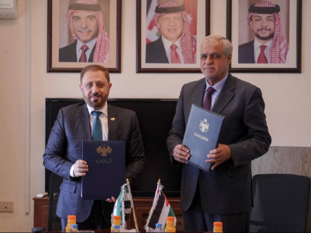 توقيع اتفاقية محدثة لتنظيم الخدمات الجوية بين سوريا والأردن