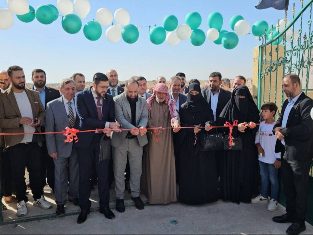 Opening of a health center افتتاح مركزين صحيين في ريف إدلب الجنوبي لتعزيز الخدمات الطبية