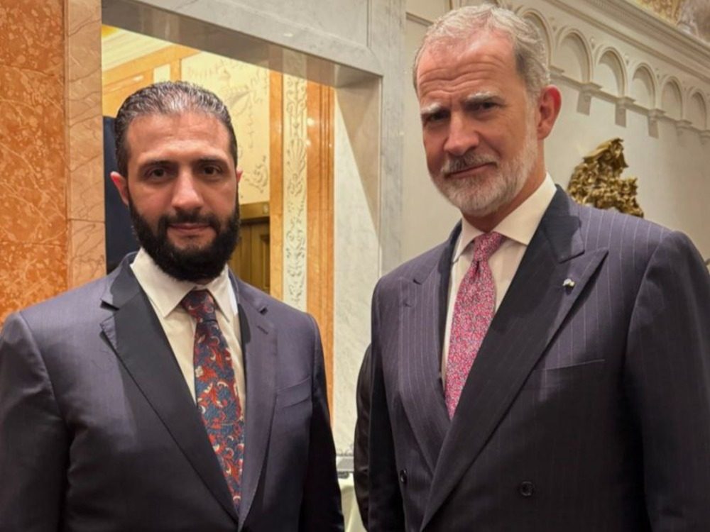 الرئيس الشرع يلتقي ملك إسبانيا ورئيس الوزراء الهولندي في نيويورك