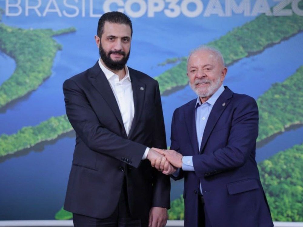 الرئيس الشرع يصل قاعة انعقاد قمة المناخ (COP30)