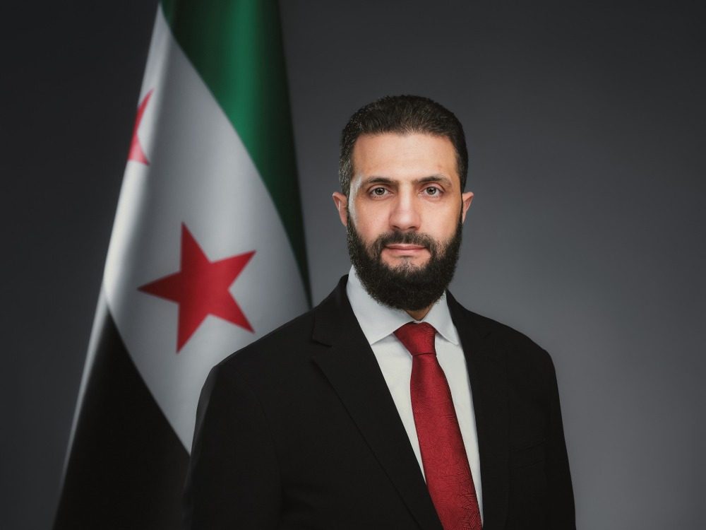 President of the Syrian Arab Republic, Ahmed al-Sharaa
