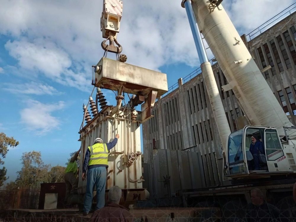 وزارة الطاقة تباشر تفكيك تجهيزات محطة قطينة تمهيداً لإغلاقها نهائياً