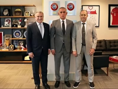 وزير الرياضة يبحث مع نظيره التركي تنفيذ مشاريع رياضية مشتركة