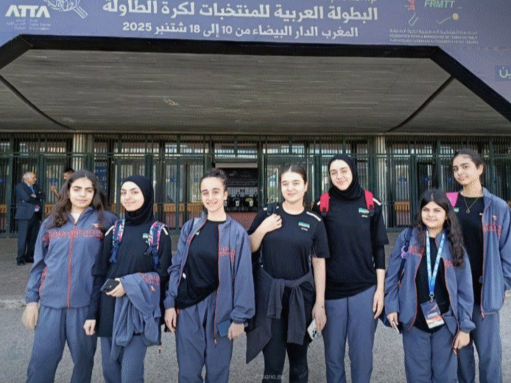 3 ميداليات جديدة لسوريا في البطولة العربية لكرة الطاولة