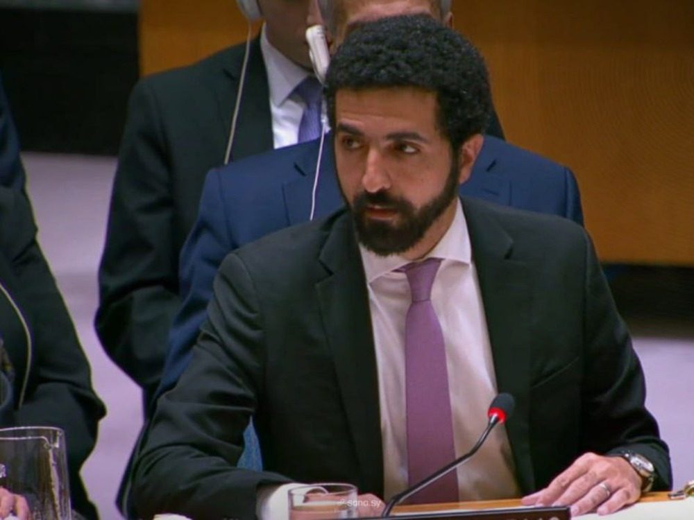 مندوب سوريا في الأمم المتحدة: خارطة السويداء تمهد لبناء الثقة والمصالحة الوطنية