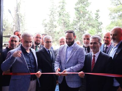 افتتاح مبنى بنك الدم في حي السريان بحلب