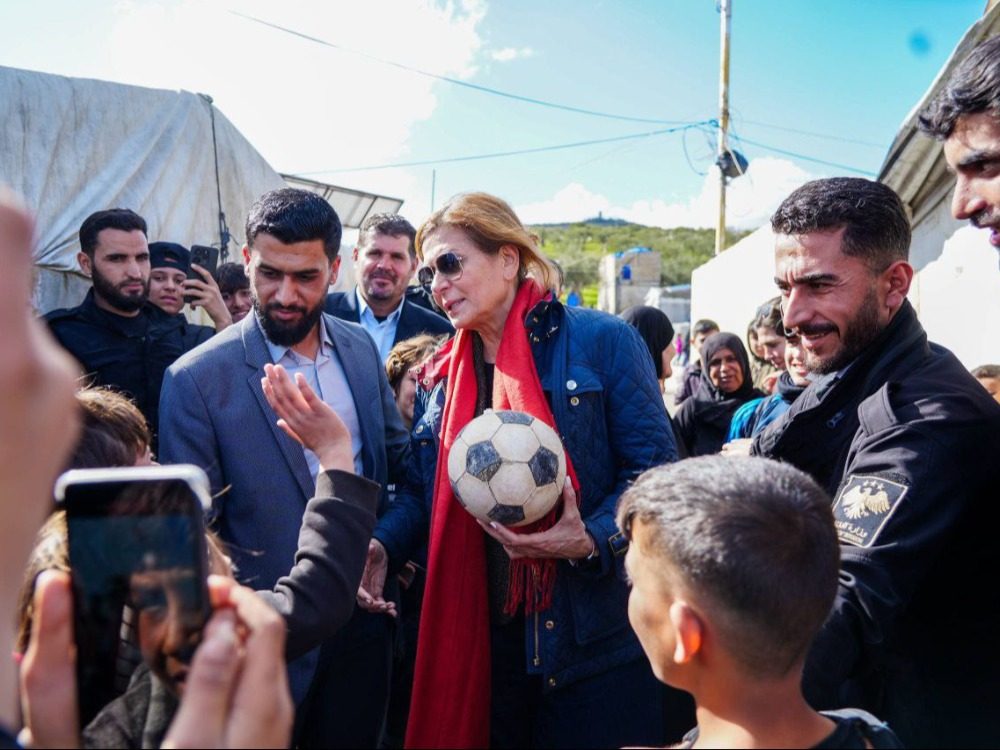 وزيرة الشؤون الاجتماعية تتفقد مخيمات الشمال للاطلاع على احتياجاتها