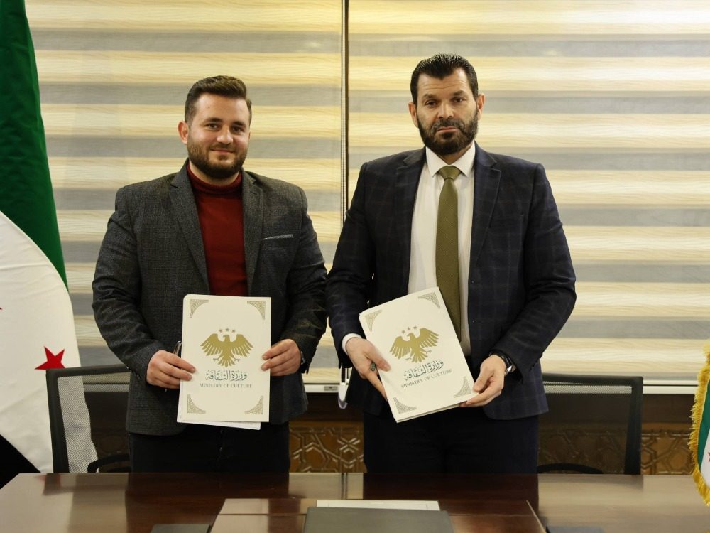 وزارة الثقافة توقّع اتفاقية تعاون مع مؤسسة الرعاية الوطنية السورية