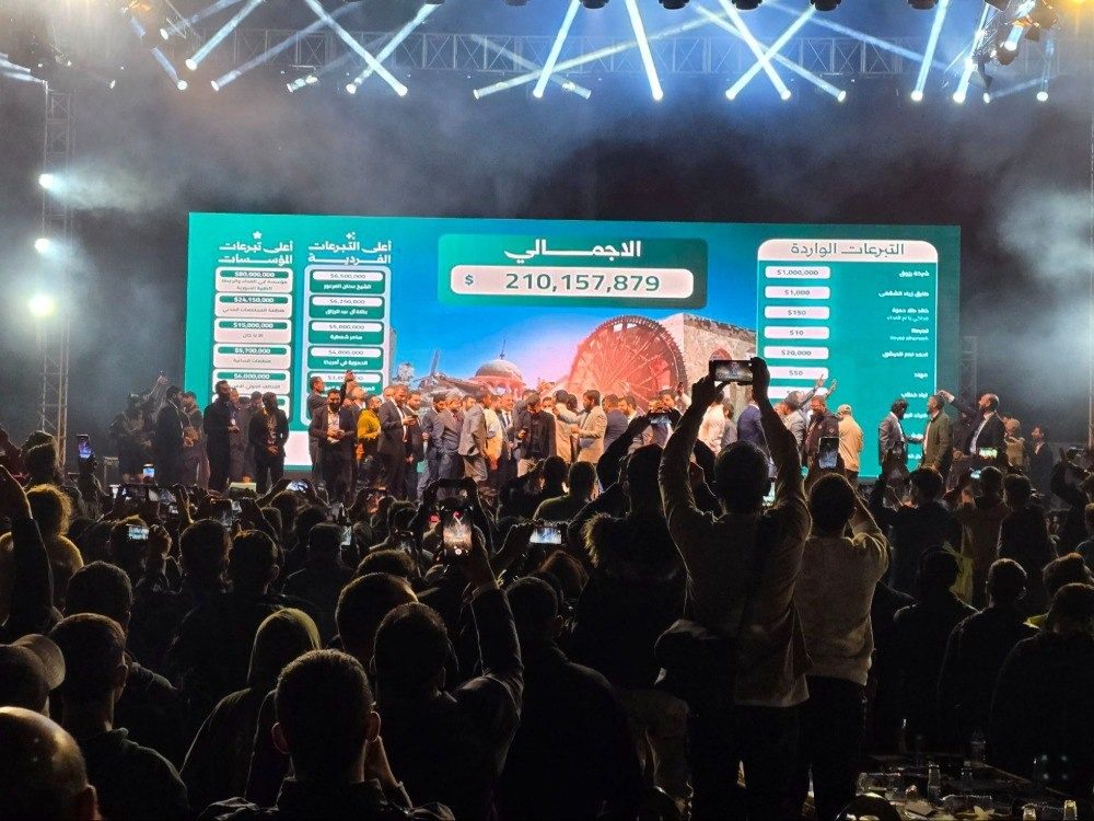 حملة "فداءً لحماة" تجمع تبرعات بقيمة 210 ملايين دولار