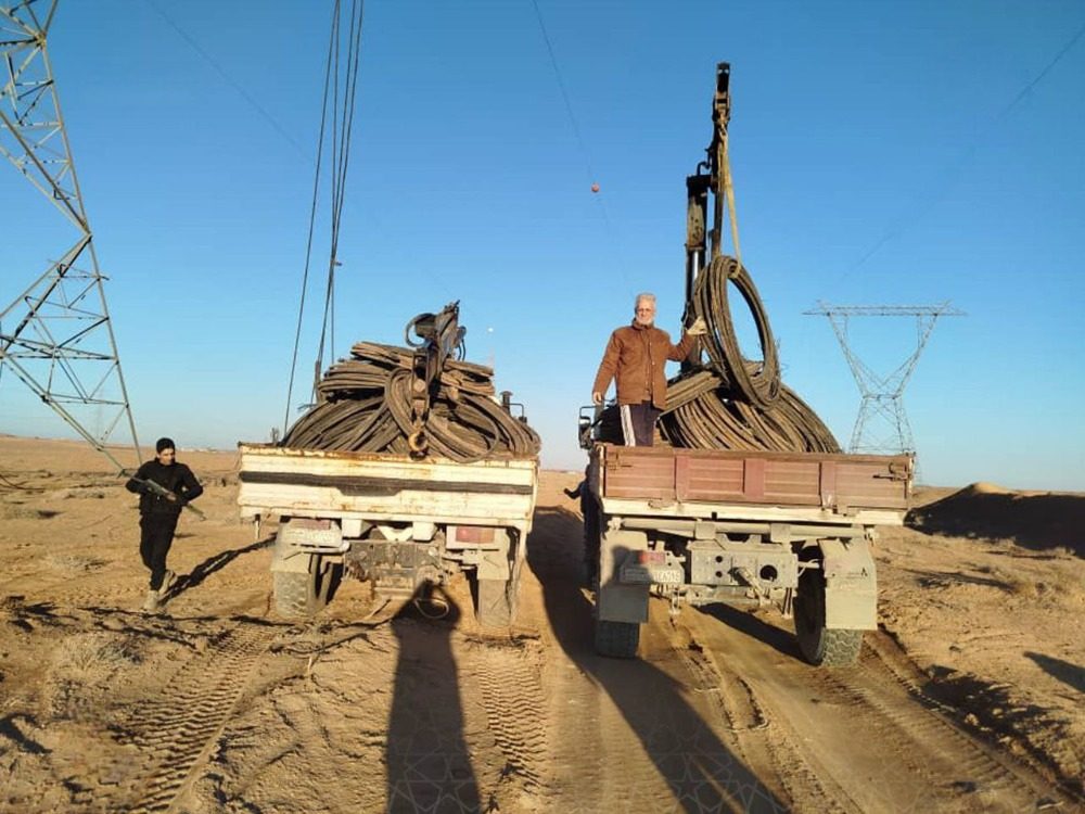 القبض على متورطين بالاعتداء على الشبكات وسرقة الكابلات الكهربائية بريف دمشق