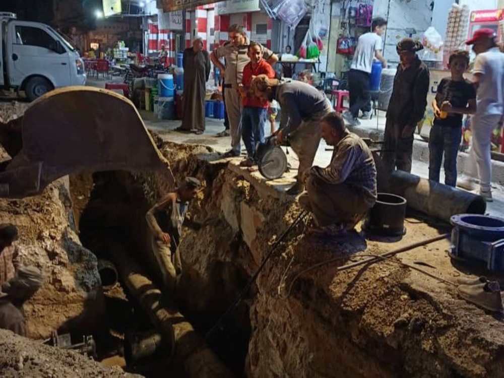 Water pipe maintenance