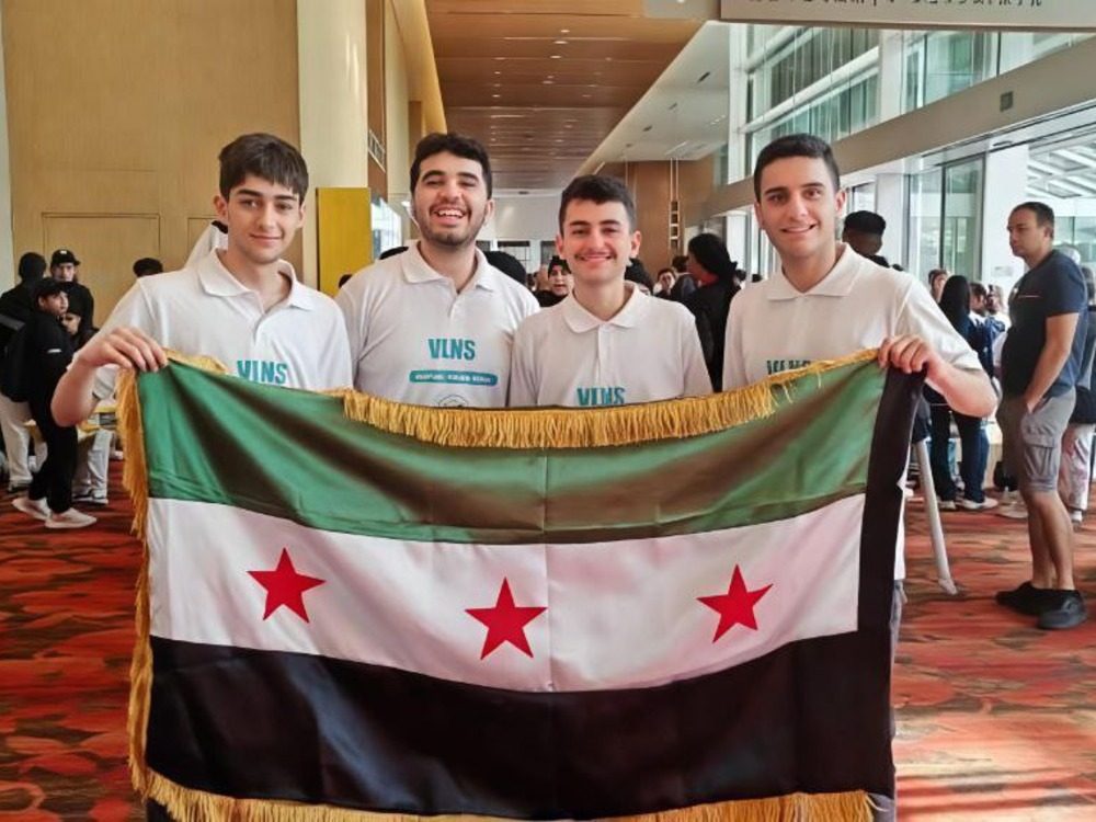 إنجاز سوري غير مسبوق في أولمبياد الروبوت