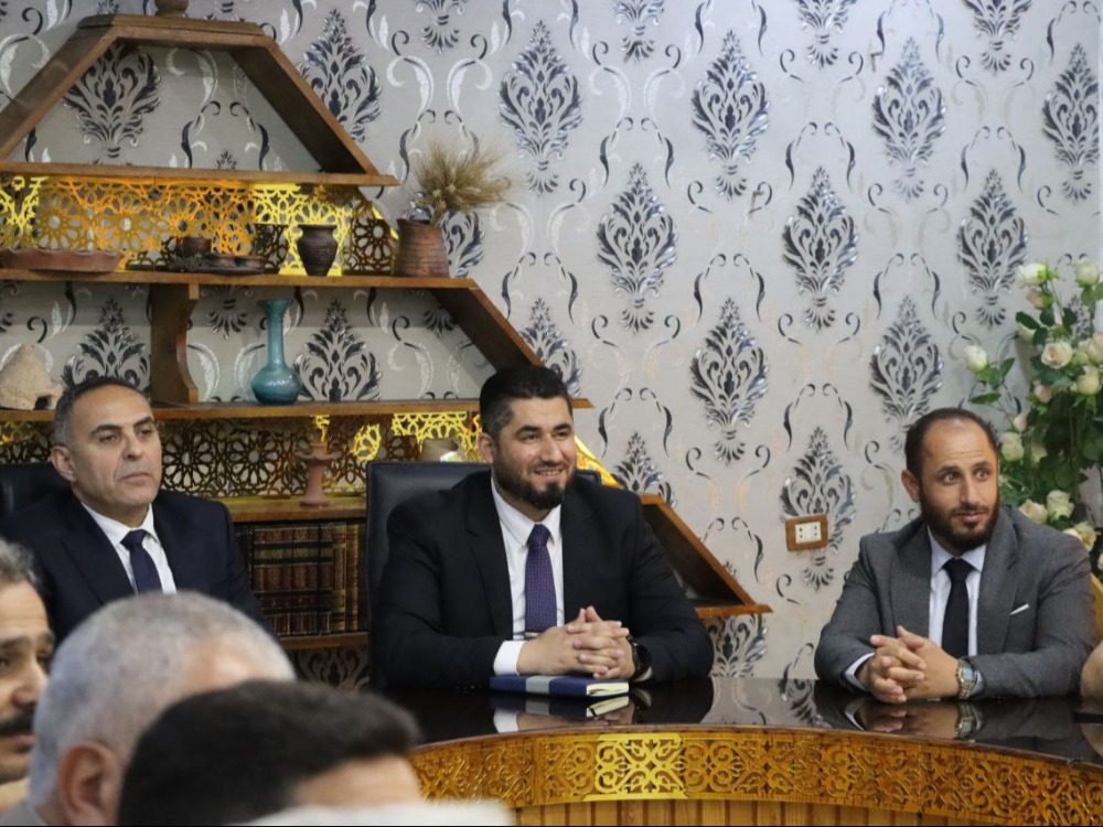 محافظ ادلب ووزير الزراعة