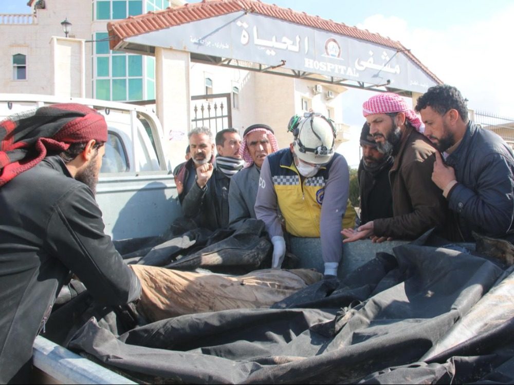 الدفاع المدني: نقل 15 جثماناً قتلتهم قسد من عين العرب إلى حلب 