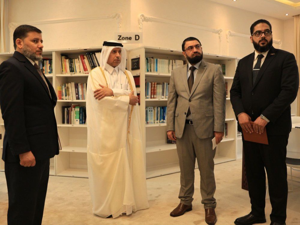وزير العدل يبحث مع مسؤولين قطريين تعزيز التعاون القضائي وتبادل الخبرات